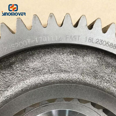 Shaanxi FAST Gearbox With Two Axles And Four Gears For SINOTRUK Spare Parts 12JS200T-1701114