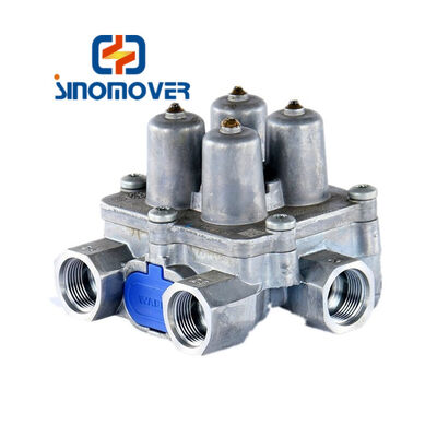 Original SINOTRUK HOWO Truck Four Circuit Protection Valve WG9000360523