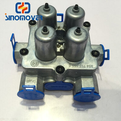 Original SINOTRUK HOWO Truck Four Circuit Protection Valve WG9000360523