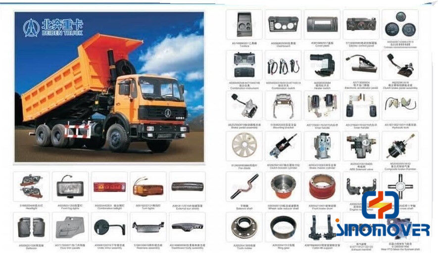 ISO9001 Howo Foton Shantui Sino Truck Spare Parts